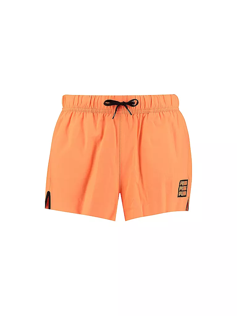 PUMA Damen Badeshort High Waist orange